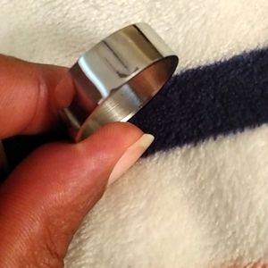 Stainless Steel Men's Wedding Band